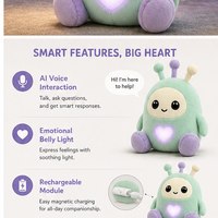 Jouets en peluche IA en gros - Compagnon d'accompagnement émotionnel avec mode perroquet répétitif