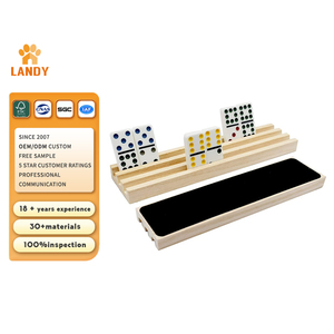 Tùy Chỉnh Tự Nhiên Mộc Mạc Gỗ Thông Bảng Thẻ Đứng Hình Chữ Nhật Domino Kệ Cơ Sở Với Đứng Thiết Lập Đánh Bóng Món Quà Phong Cách Chủ Bút - Product Image 1