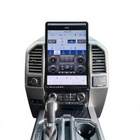 Lecteur multimédia de navigation GPS Android 13 avec écran tactile de 16,8 pouces pour Ford F150 2015-2021 avec écran QLED