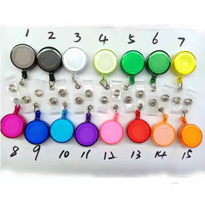 <span class=keywords><strong>Porte</strong></span>-cartes à clip personnalisé Yili en gros avec clip métallique classique transparent en forme de L, logo personnalisé accepté - Product Image 4