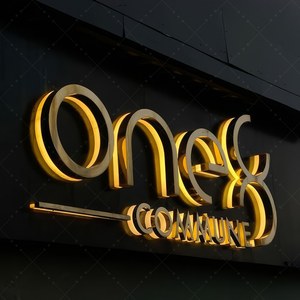 Publicité éclairée lumière extérieure Led lettre magasin avant signe 3D acrylique éclairer Logo personnalisé électronique signe magasin frone - Product Image 2