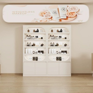 Bán lẻ thiết kế Sáng Tạo Mỹ phẩm tủ trưng bày thẩm mỹ viện sản phẩm chăm sóc da móng tay kệ trưng bày nhiều lớp - Product Image 3