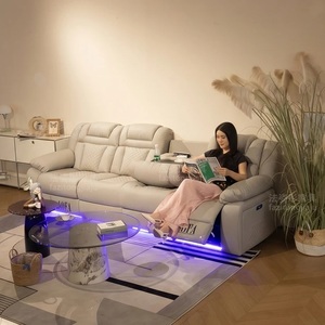 Sofá Cama Plegable de Cuero PU de Lujo en Oferta, Sofá Cama 3 en 1 con Reposapiés, Seccional en Forma de L, Portavasos, Ahorro de Espacio para Invitados - Product Image 1