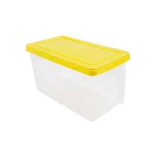 Food <b>Storage</b> Containers Rectangle Transparent Plastic With Clip On <b>Lid</b> For Fridge Fruit Vegetable <b>Storage</b> - Product Image 5