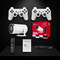 Projecteur vidéo 1280*720P, projecteur LED portable, console de jeu, home cinéma portable, projecteur Android 11