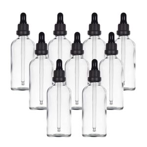 Premium Selection Customized Logo 20ml 30ml 50ml 100ml 200ml Essential Oil Cosmetics Clear Frosted Glass <strong>Bottle</strong> With <strong>Dropper</strong> - Product Image 4