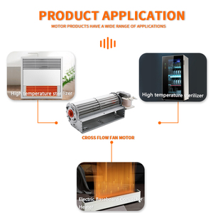 30mm AC 220V Horno Calefacción Ventilación Refrigeración Ventilador de flujo cruzado Ventilador - Product Image 2