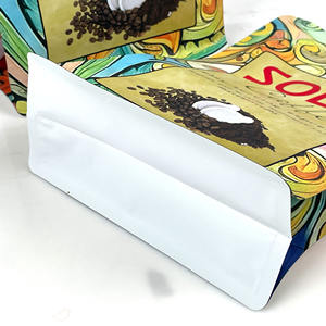 カスタム1kgコーヒー豆包装袋プラスチックジッパーアルミコーヒーバッグバルブ再利用可能平底袋 - Product Image 5