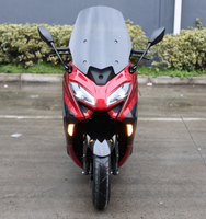 Scooter à essence TMAX 180CC 13'' à prix de gros, fiable, avec une vitesse maximale de 95 km/h, spécifications élevées et forte demande, cyclomoteur avec écran TFT inclus