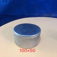Boîte de laboratoire en aluminium pour kit de test de sol sans humidité avec conteneurs de prélèvement de carottes de sol non perturbés