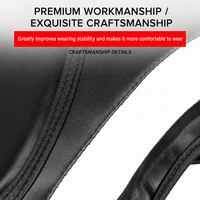 Protège-cuisses Muay Thai personnalisables avec logo, en cuir PU, cibles de frappe durables et écologiques pour l'entraînement de boxe, MMA et kickboxing
