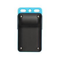 Portátil 433Mhz Universal RF marco de metal inalámbrico puerta de garaje Control remoto con Mini teclado venta directa de fábrica