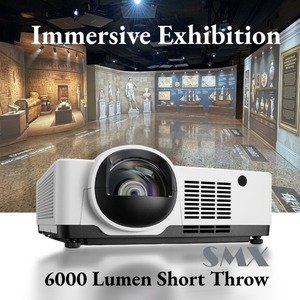 Projecteur laser interactif 6000 lumens, expérience artistique immersive à 360°, exposition muséale, jeu interactif, salle de simulation, projecteur interactif - Product Image 1