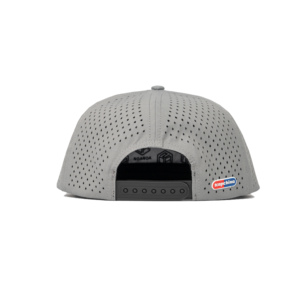 Casquette de sport TCAP Chine 5 panneaux non structurée en PVC perforée au laser imperméable - Product Image 5