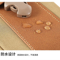 Tas Ponsel Tahan Air Kanvas Universal untuk Samsung/iPhone/Huawei/HTC/LG/Xiaomi Dompet Casing Sabuk Kantong Penutup Dompet Koin