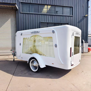 White hearse <b>trailer</b>, European style hearse, traditional white horse-drawn carriage hearse for sale. - Product Image 1