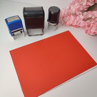 Feuille de caoutchouc pour gravure laser sans odeur A4, feuille de caoutchouc pour tampon laser