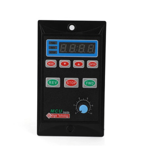 Convertisseur de fréquence polyvalent de petite taille 200/400/750W, contrôleur de vitesse basse puissance pour moteurs monophasés et triphasés 220V 380V - Product Image 1