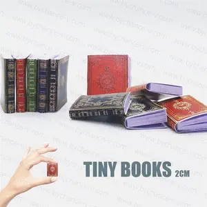 थोक गुड़ियाघर सहायक उपकरण 1:12 लघु प्राचीन शैली पुस्तक मॉडल छोटी डमी पुस्तकें अलौकिक लघु विश्व कला शिल्प