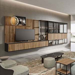 Armario de Madera de Teca Sólida al por Mayor con Diseños Modernos, Tocador Integrado para Dormitorio, Muebles para el Hogar para Uso en Apartamentos - Product Image 4