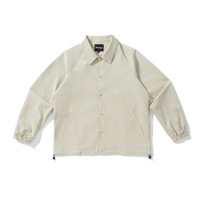 Vente en gros de vestes d'entraîneurs unisexes de haute qualité coupe-vent avec impression de logo et de design personnalisées 3 couleurs