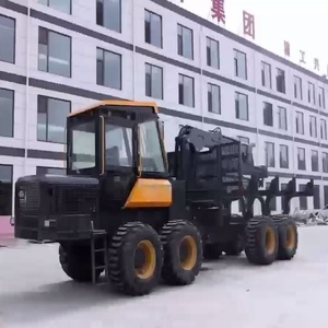 Remolque para Troncos de 242KW con Grúa, Neumáticos Todoterreno y Gran Espacio de Carga para Operaciones Forestales Pesadas - Product Image 5