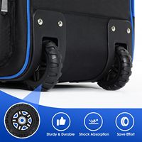Équipement personnalisé de grande capacité pour battes de Baseball sac de sport sacs pour attrape-baseball sacs roulants de Baseball et Softball avec roues
