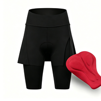 Pantalones de Ciclismo para Mujer, Personalizados, con Acolchado de Gel 3D, Tallas Grandes, Cortos, Varios Colores, Transpirables, Antibacterianos, de Secado Rápido, Pedido al por Mayor