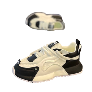 Baskets décontractées pour hommes, respirantes, en maille, anti-odeur, semelle extérieure en PVC, style papa, tendance et polyvalentes - Product Image 4