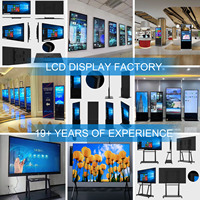 Pantalla LCD de marco ultrafino P2 para escaparates de joyerías y tiendas de cosméticos