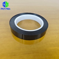 GY Noir Personnalisé Mylar Mat Film Polycarbonate Ignifuge Film Opaque PET Isolation