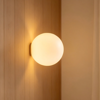 Lampe murale moderne en verre de style espagnol pour chambre, salon, couloir, escalier, avec fond artistique