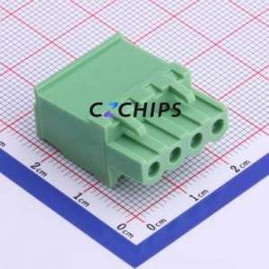 XY2500F-AVR-5.0-4P Plug-in Terminal Block P=5mm Connector ( Connector Type: Plug )( Construction: 1x4P )( Pitch: 5mm ) - Product Image 2