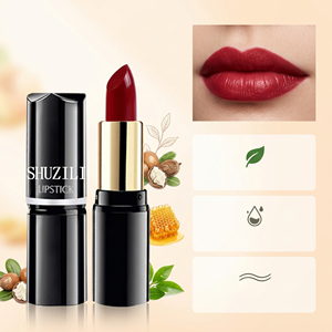 Brillo Labial Orgánico de Larga Duración con Logotipo Personalizado, Envases Redondos en Forma de Bala, Tubos de Lujo para Bálsamo Labial, Cosméticos para Bodas - Product Image 3