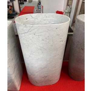 อ่างล้างหน้าหินอ่อนสีดำขัดเงา - Product Image 5