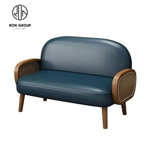 Vintage bulat Elm kedai kopi kayu kursi dan meja berlapis kulit Stan tempat duduk komersial restoran furnitur <span class=keywords><strong>Sofa</strong></span> - Product Image 6