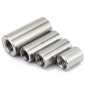 Vente en gros, M3, M4, M5, M6, M8, M10-M20, 304, acier inoxydable, manchon fileté rond, connecteur, écrous, <span class=keywords><strong>tige</strong></span> - Product Image 4
