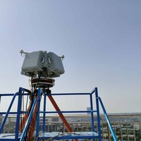 Radar de Vigilancia de Baja Altitud A15 de 4 Paneles AESA Banda X 360 °   Equipo de seguimiento continuo multiobjetivo con cobertura azimutal