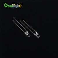 Diodes LED DIP 5V transparentes de 3 mm à trou traversant, rondes, 2 broches
