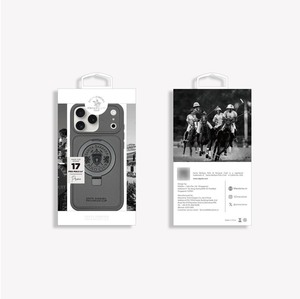 Custodia per telefono cellulare antiurto POLO per iPhone 17 custodia per anello magnetico in pelle - Product Image 6