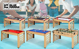 Win.max 10 in 1 tavolo da gioco multifunzionale con piscina, Push Hockey, <span class=keywords><strong>calcio</strong></span>, Tennis, e più totale 10 giochi - Product Image 2