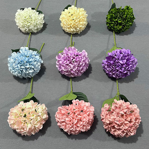 Flores Artificiales de Hortensia, 135 Pétalos, Flor de Seda, Decoraciones para Bodas y Hogar, Accesorios para Fotografía en Exteriores - Product Image 2