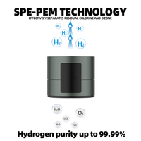 Logo personnalisé bouteille d'eau hydrogénée Smart Portable recharge générateur riche en hydrogène filtre tasse H2 bouteille d'eau riche en hydrogène