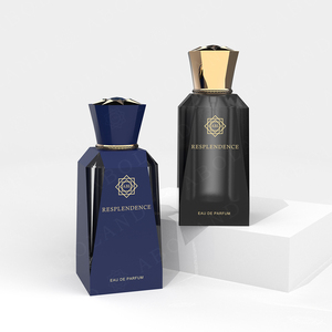 ขวดน้ำหอมดีไซน์พิเศษขนาด 100 มล. ขวดแก้วหรูหราคุณภาพสูง ขวดเปล่าแบบพ่น สำหรับบรรจุน้ำหอมเกรดพรีเมียม - Product Image 1