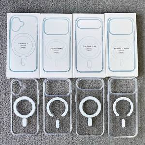 <span class=keywords><strong>Cover</strong></span> Magnetica <span class=keywords><strong>Trasparente</strong></span> per <span class=keywords><strong>iPhone</strong></span> 17 Pro Max, Custodia Protettiva Anti-Caduta per <span class=keywords><strong>iPhone</strong></span> 16, 15, 17 Air - Product Image 2