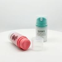 Emballage cosmétique sans air, bouteilles à pompe sous vide en PP écologiques, flacons en HDPE pour crème pour le visage, lotion, sérum, impression sérigraphique personnalisée
