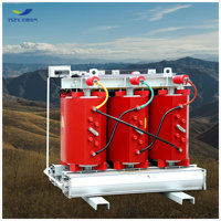 Transformateurs triphasés à résine époxy de type sec, norme IEC, 11 kV, 75 kVA, 100 kVA, 125 kVA, 160 kVA, industriels, ignifuges, 50/60 Hz