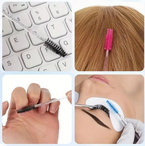 50ชิ้น dragonlash มืออาชีพเกรดสูงแปรงขนตาแบบใช้แล้วทิ้งมาสคาร่าแท่งสำหรับต่อขนตาโลโก้แบบออกแบบได้ตามต้องการ - Product Image 4