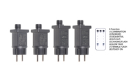 Alimentation LED étanche pour Noël 5V 1.0A 12V 0.5A, transformateur extérieur, adaptateur IP44, prise EU, OEM ODM