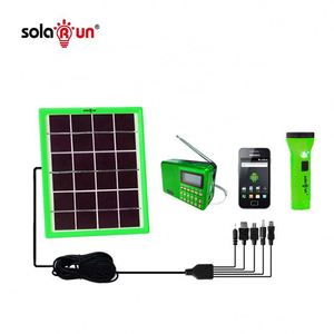 Radio de bolsillo Solar recargable, <span class=keywords><strong>FM</strong></span>, AM, SW, MP3, ranura para tarjeta SD, batería de ion de litio portátil - Product Image 4